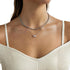 EAST WEST RADIANT PENDANT NECKLACE (العقد)