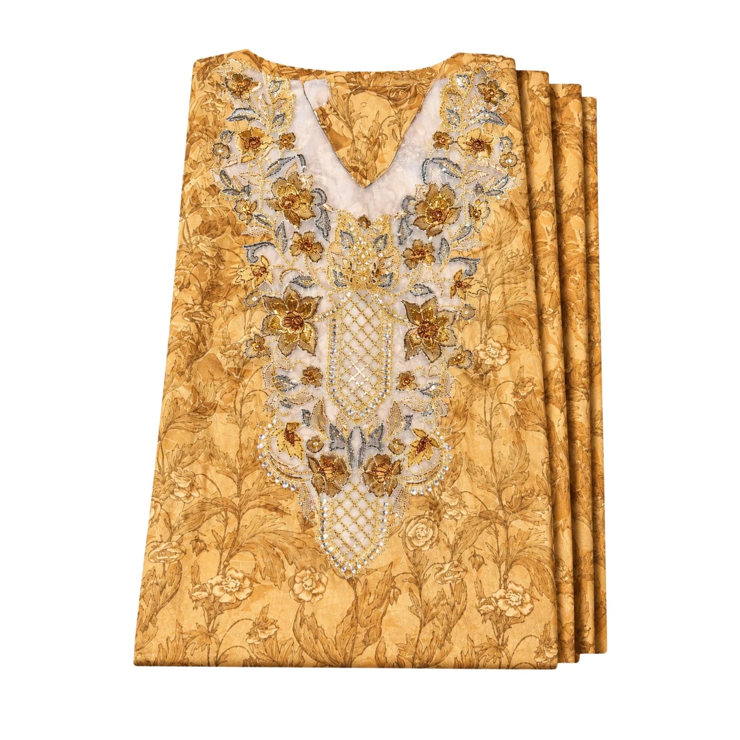 EMBROIDERED KAFTAN (فستان) “THE SULTAN BLOSSOM”