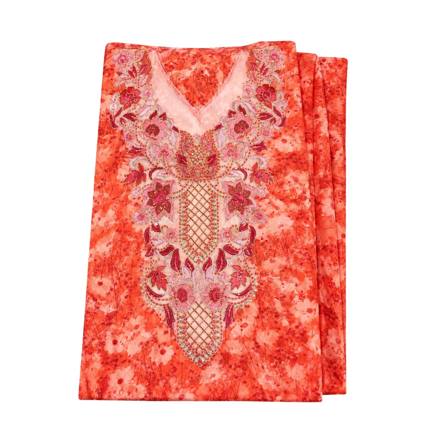 EMBROIDERED TWO-PIECE SET “SCHEHERAZADE BLOOM”
