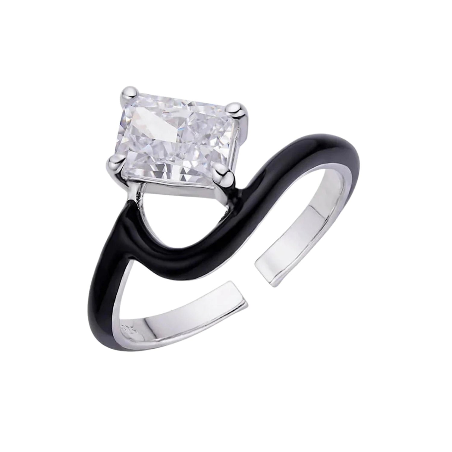 ENAMEL VAGUES RING (الخاتم)