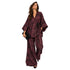 FLORAL KIMONO TIE-WAIST CO-ORD SET تعيين (KIMONO & PANTS) “BEKHAM“
