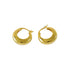 GEOMETRIC CIRCLE EARRINGS (الأقراط)