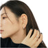 GEOMETRIC CIRCLE EARRINGS (الأقراط)