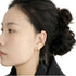 GEOMETRIC PLAIN HOOP EARRINGS (الأقراط)