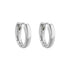 GEOMETRIC PLAIN HOOP EARRINGS (الأقراط)