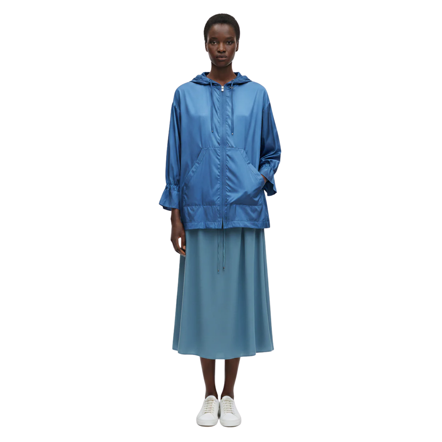 GIUBB. REVIERS SILK PRINCESS TOP (قميص)