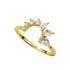 GRADUATED PEAR / STACKING RING (الخاتم)