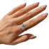 GRADUATED PEAR / STACKING RING (الخاتم)