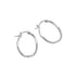 HAMMER GRAIN IRREGULAR ROUND EARRINGS (الأقراط)