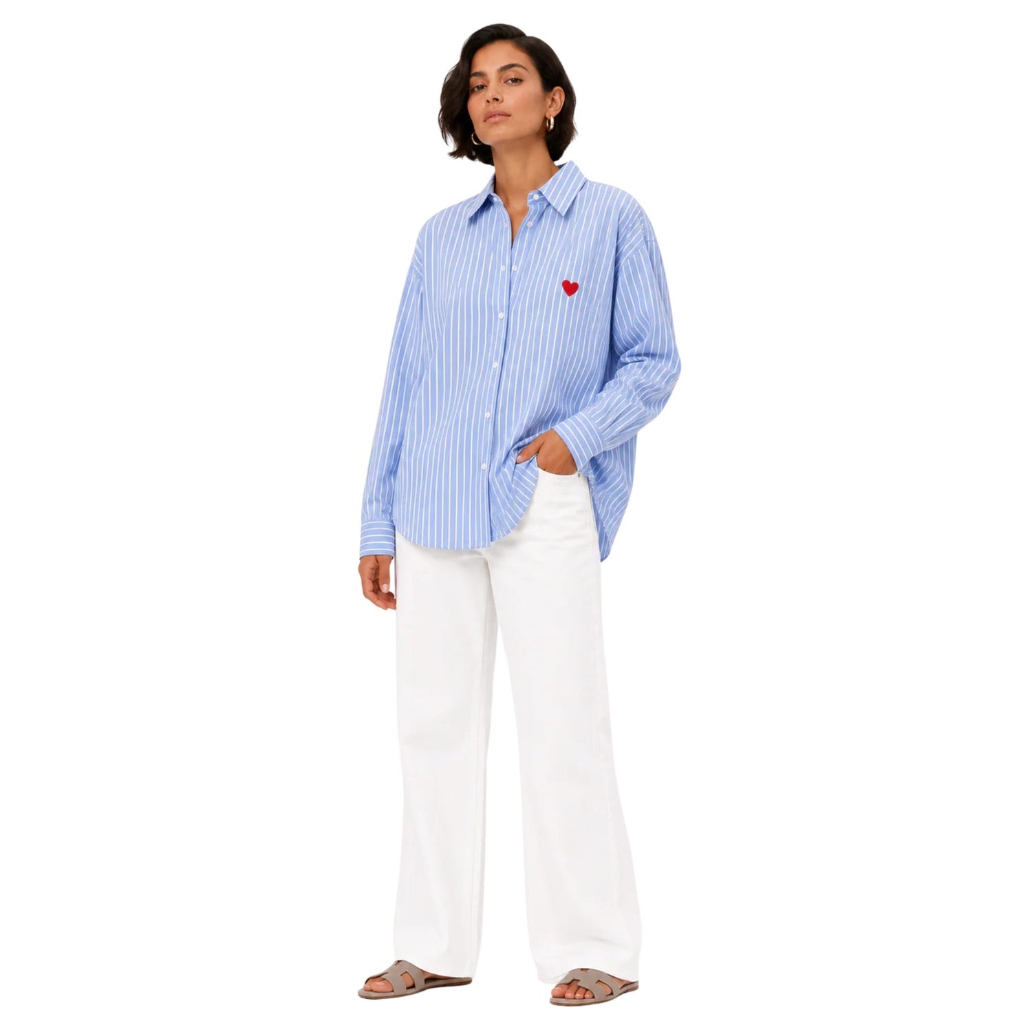 HEARTLINE CLASSIC SHIRT (فستان)"CANDY"
