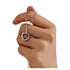 HEART PENDANT 8A ZIRCON NECKLACE (العقد)