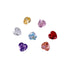 HEART PENDANT 8A ZIRCON NECKLACE (العقد)