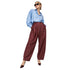 HERITAGE CHECK PLEATED TROUSERS بنطلون“ONEGIN”