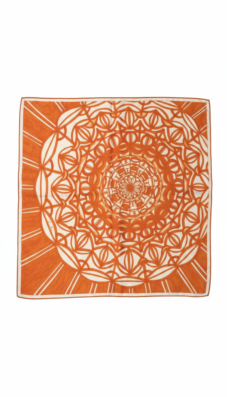 FOULARD ROSONE TWILL (وشاح) SCARF