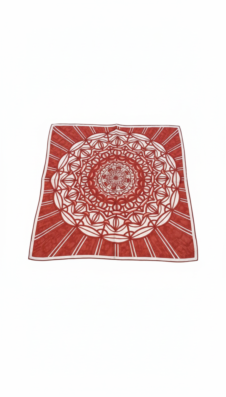 FOULARD ROSONE TWILL (وشاح) SCARF