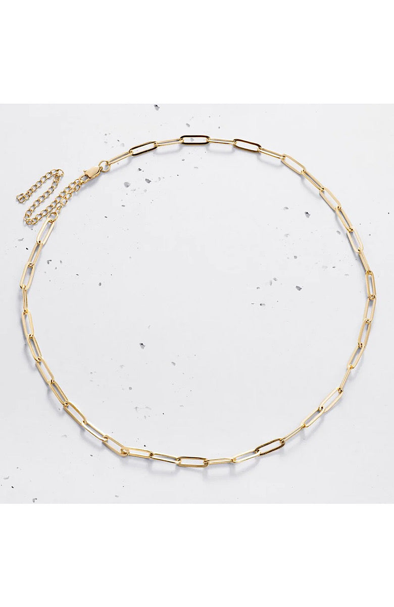CHAIN LINK CHOKER NECKLACE (العقد)