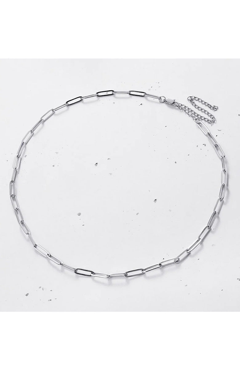 CHAIN LINK CHOKER NECKLACE (العقد)