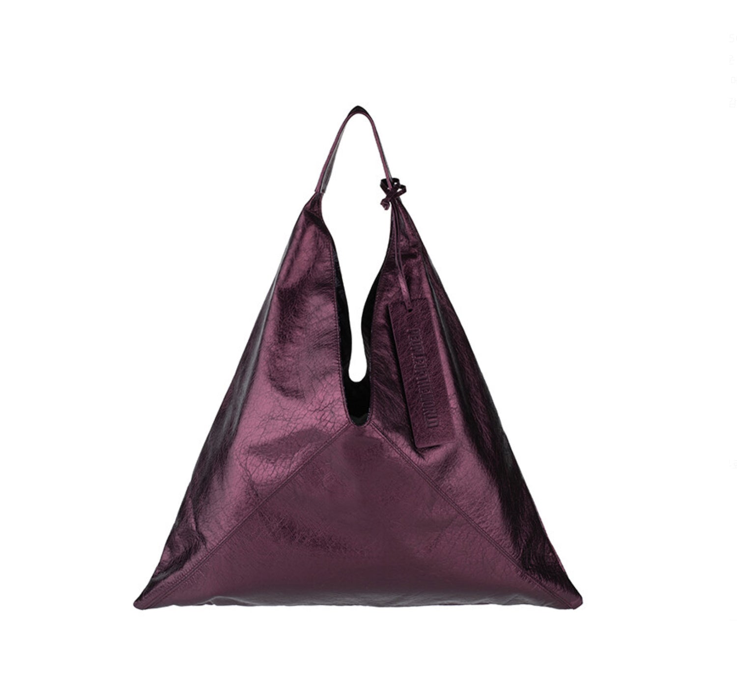 “A” PACK LEATHER SHOULDER BAG (شنطة)