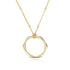 HEXAGON PENDANT NECKLACE (العقد)