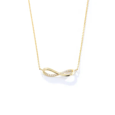 ZIRCON INFINITY NECKLACE (العقد)