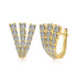 THREE CLAWS HOOP EARRINGS (الأقراط)