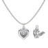 HEART PENDANT 8A ZIRCON NECKLACE (العقد)
