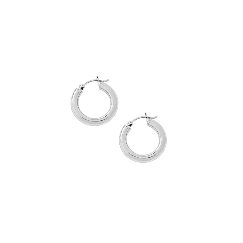 GEOMETRIC CIRCLE TEXTURE EARRINGS (الأقراط)