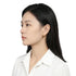 IRREGULAR CIRCLE BUCKLE EARRINGS (الأقراط)