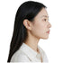 IRREGULAR WAVY EAR BUCKLE EARRINGS (الأقراط)
