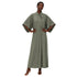 KIMONO-SLEEVE SHIRT DRESS فستان “CASSIA”