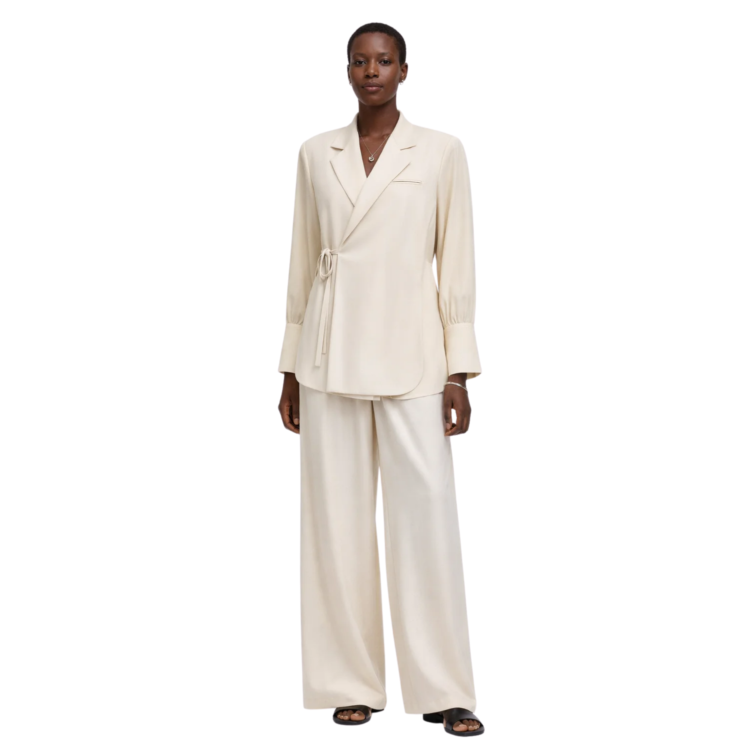 LONG SLEEVES BLOUSE-BLAZER "MIKA" (‎قميص)