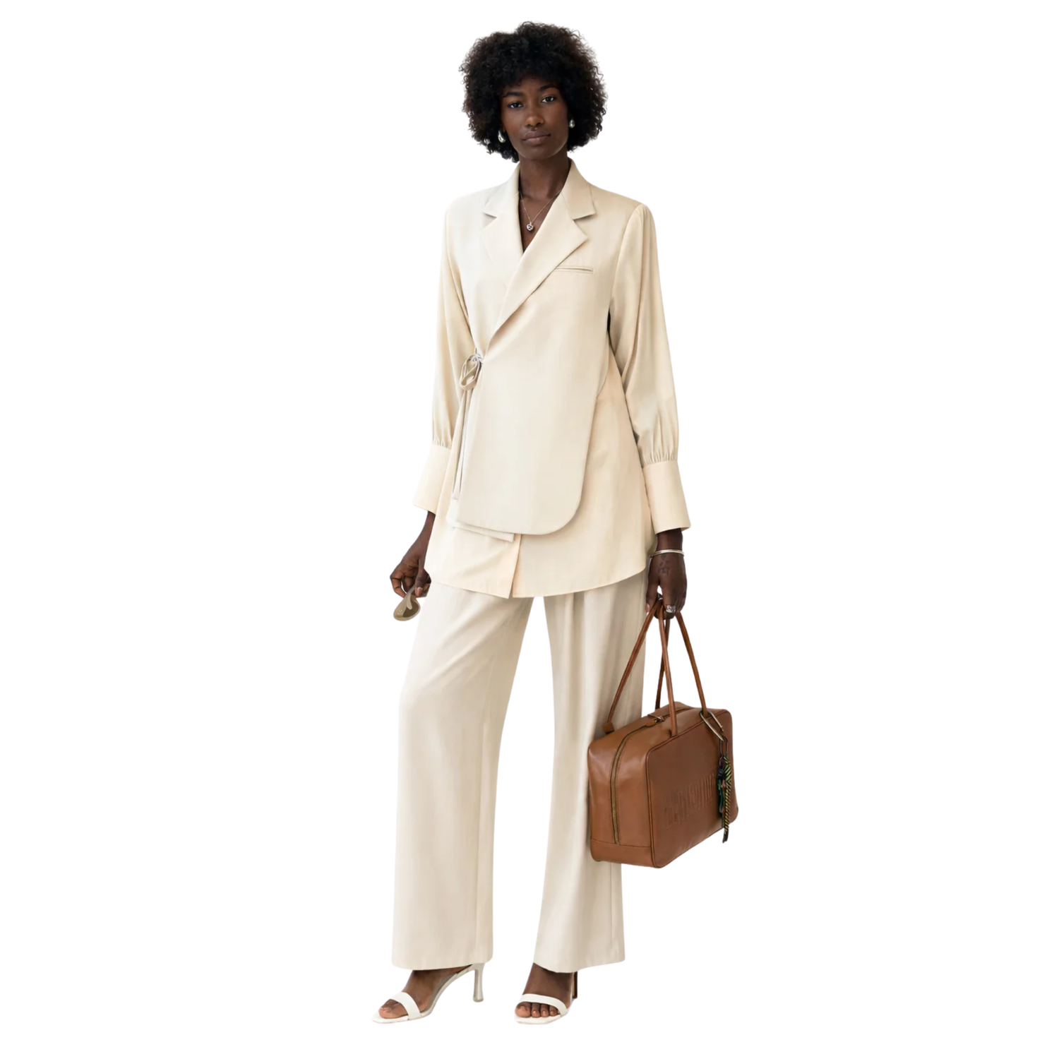 LONG SLEEVES BLOUSE-BLAZER "MIKA" (‎قميص)