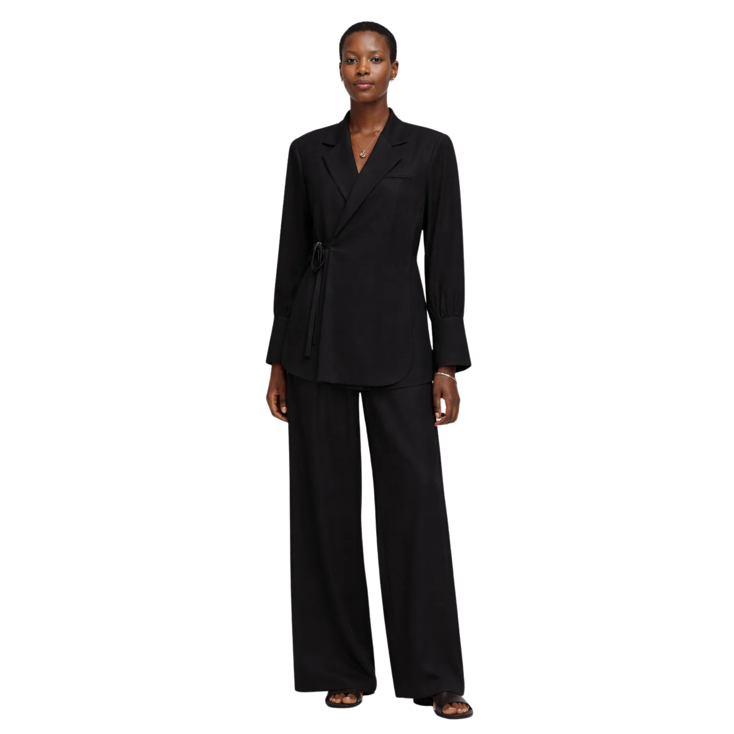 LONG SLEEVES BLOUSE-BLAZER "MIKA" (‎قميص)