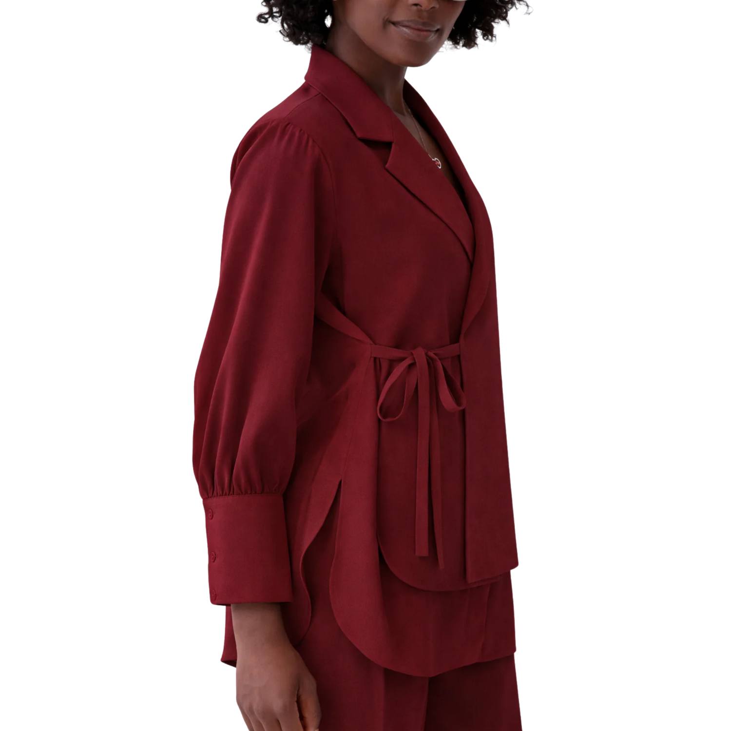 LONG SLEEVES BLOUSE-BLAZER "MIKA" (‎قميص)