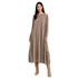 LONG SLEEVE KNITED MAXI DRESS (فستان) "PIA"