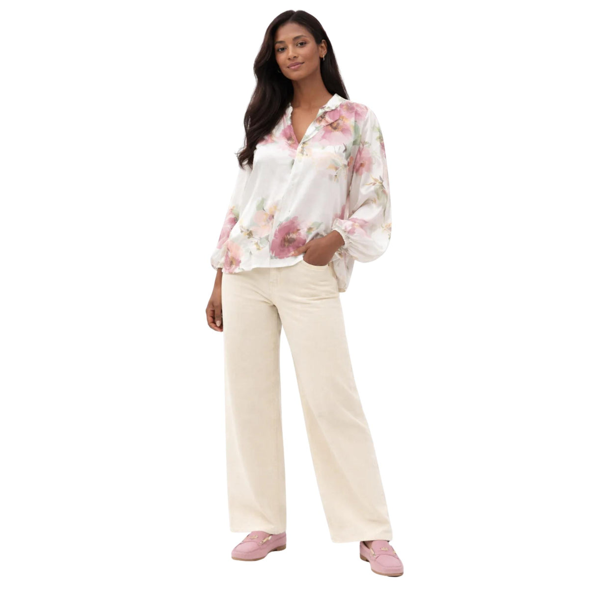 LOOSE FIT BLOUSE بلوزة “BLOSSOM AIR”