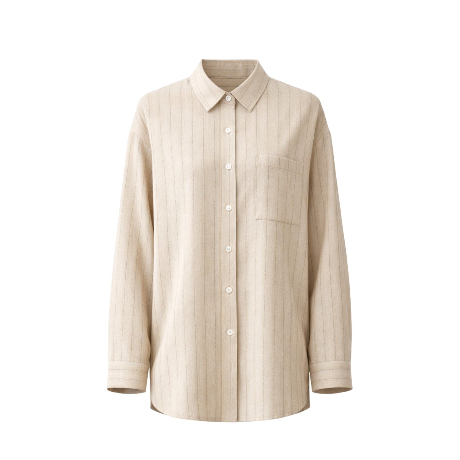 LOOSE FIT STRIPED 2PC SET  زوج (SHIRT & PANTS قميص وبنطلون) “JANE LEE"