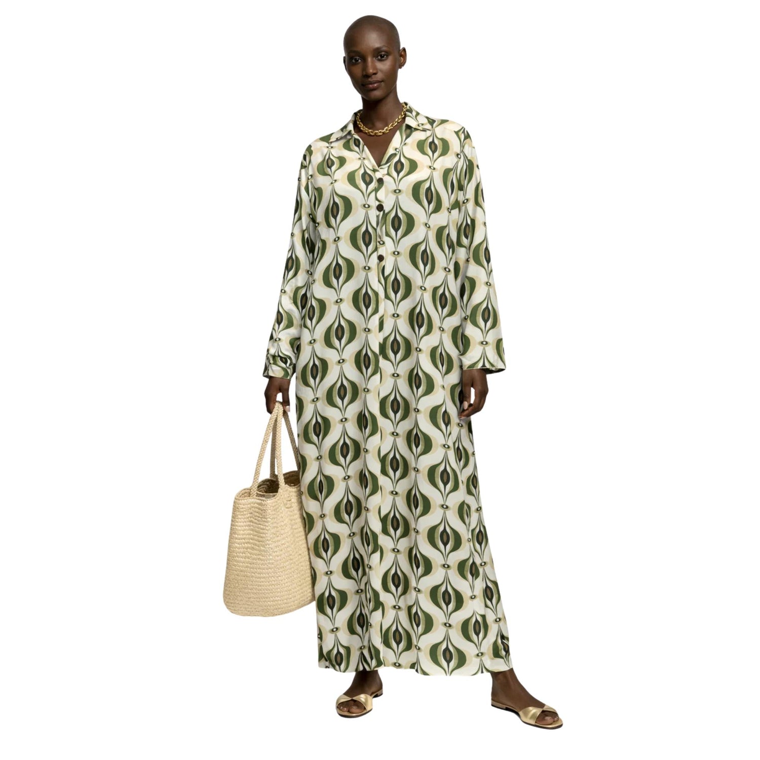 LOOSE FREE-FIT DRESS فستان "LAYALI BREEZE”