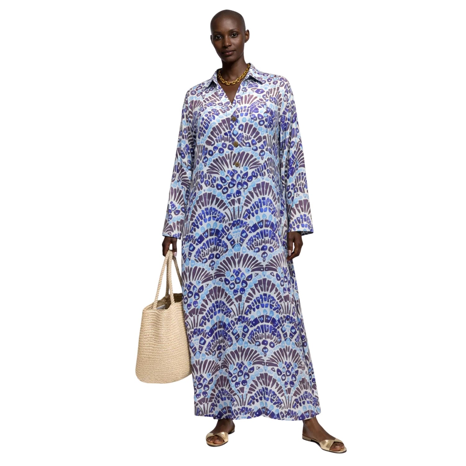 LOOSE FREE-FIT DRESS فستان "LAYALI BREEZE”