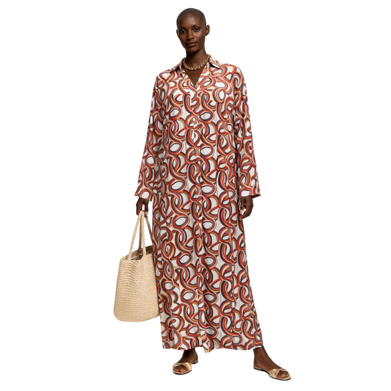 LOOSE FREE-FIT DRESS فستان "LAYALI BREEZE”