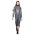 MAXI DRESS WITH LONG SLEEVES (فستان)