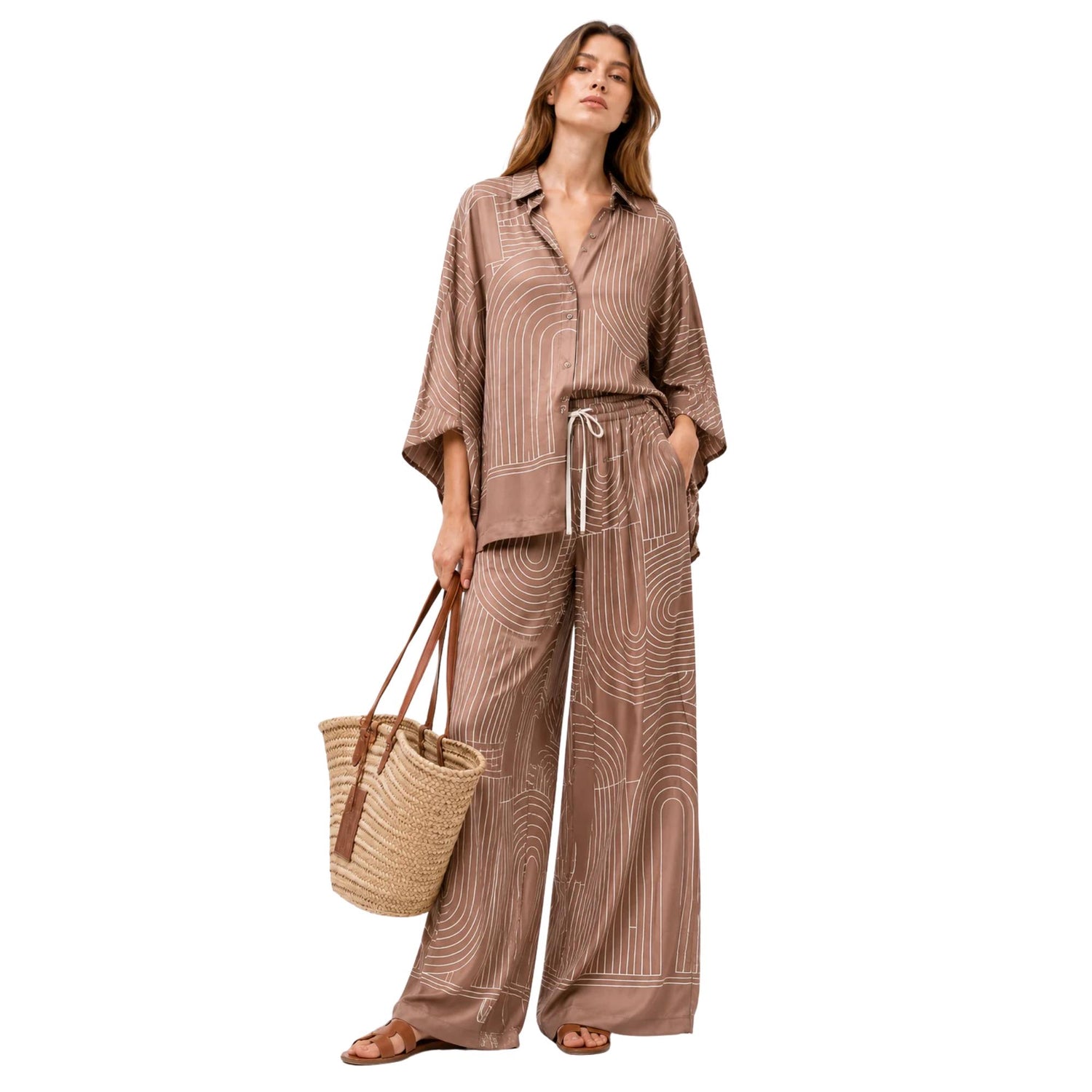 MAZE LINE LOUNGE TWO-PIECE SET  زوج “STORY”