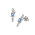 MINIMALISTIC COLORFUL BARS STUD EARRINGS (الأقراط)