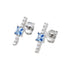 MINIMALISTIC COLORFUL BARS STUD EARRINGS (الأقراط)