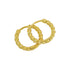 MINIMALISTIC TWISTED EARRINGS (الأقراط)