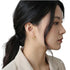 MINIMALISTIC TWISTED EARRINGS (الأقراط)
