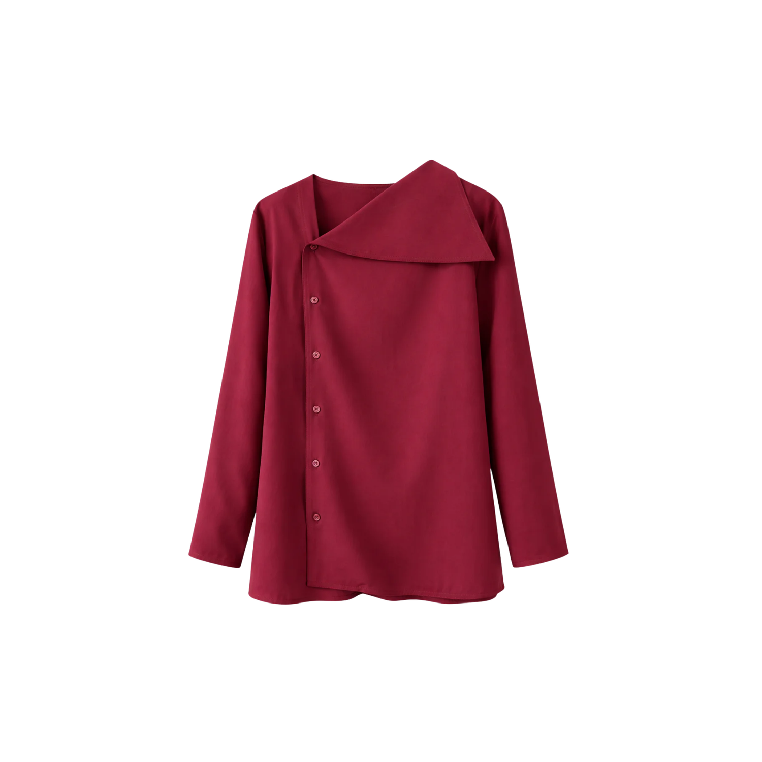 ONE SIDE BUTTONED DOWN SHIRT(قميص) “TWIGGY”