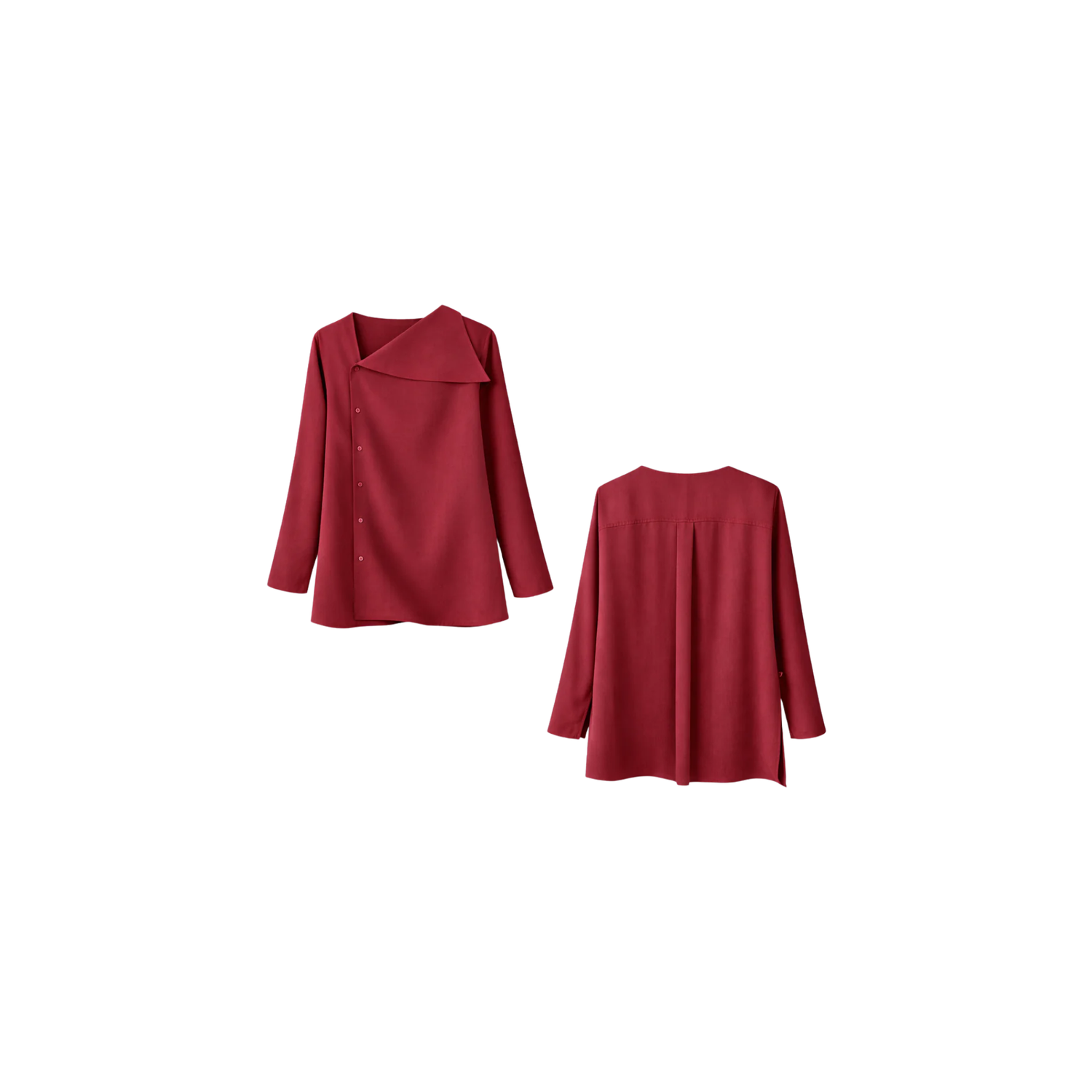 ONE SIDE BUTTONED DOWN SHIRT(قميص) “TWIGGY”