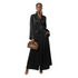 ONE SIDE LAYERED BUTTONED DOWN LONG SHIRT-DRESS (فستان) “MAHA”