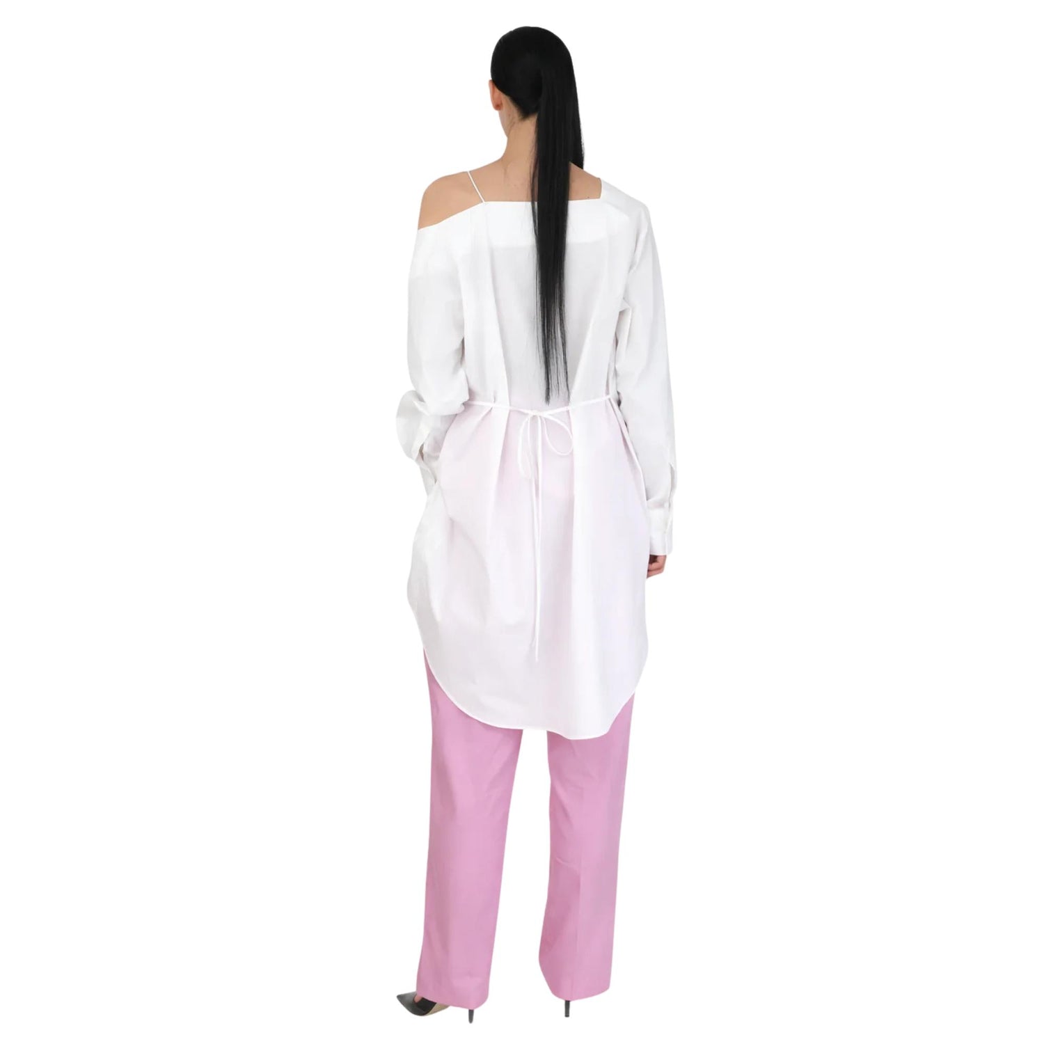 ONE SIDE OFF SHOULDER SHIRT (قميص) ”PAOLA”